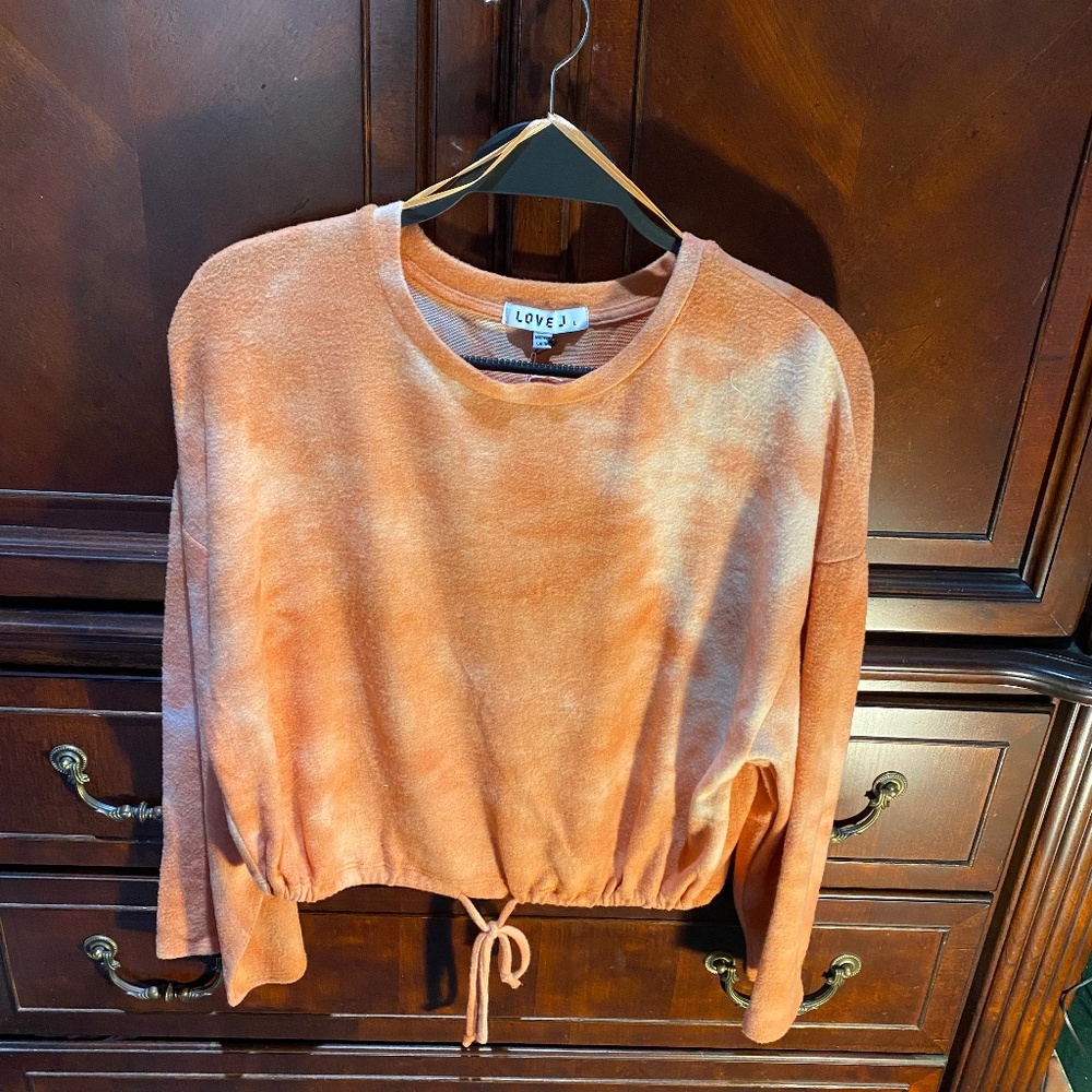 CLEARANCE!  Super soft tie-dye sweater - only 1 left in Large!